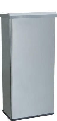 40L Stainless Steel Open Door